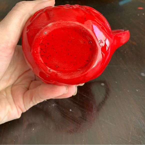 Vintage Red Lobster Creamer Gravy Boat – Ceramic Coastal Serveware Maine - Picture 4 of 6